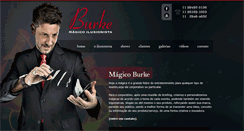 Desktop Screenshot of magicoburke.com.br